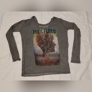 Pink Floyd Tree of Half Life Chaser XS Thin Sheer Long Sleeve T-Shirt Top